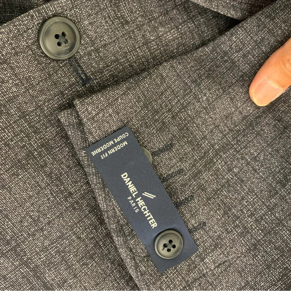 Daniel Hechter NWOT Purple Hue Plaid Sport Coat Blazer  Size 2X - Picture 13 of 16